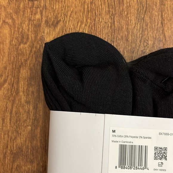 Nike Everyday Ankle Cotton Cushioned Socks 6 Pack - Picture 11 of 17